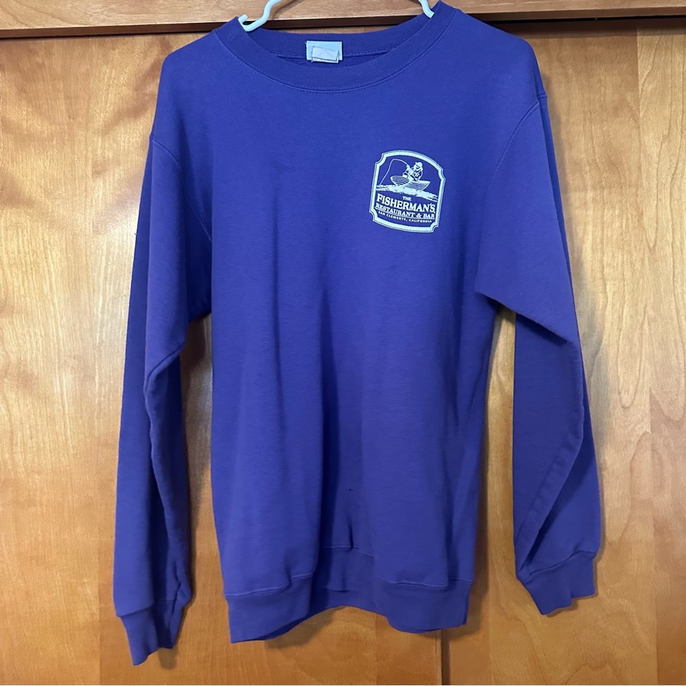 The Fisherman’s Restaurant and Bar Purple Crewneck Sweatshirt